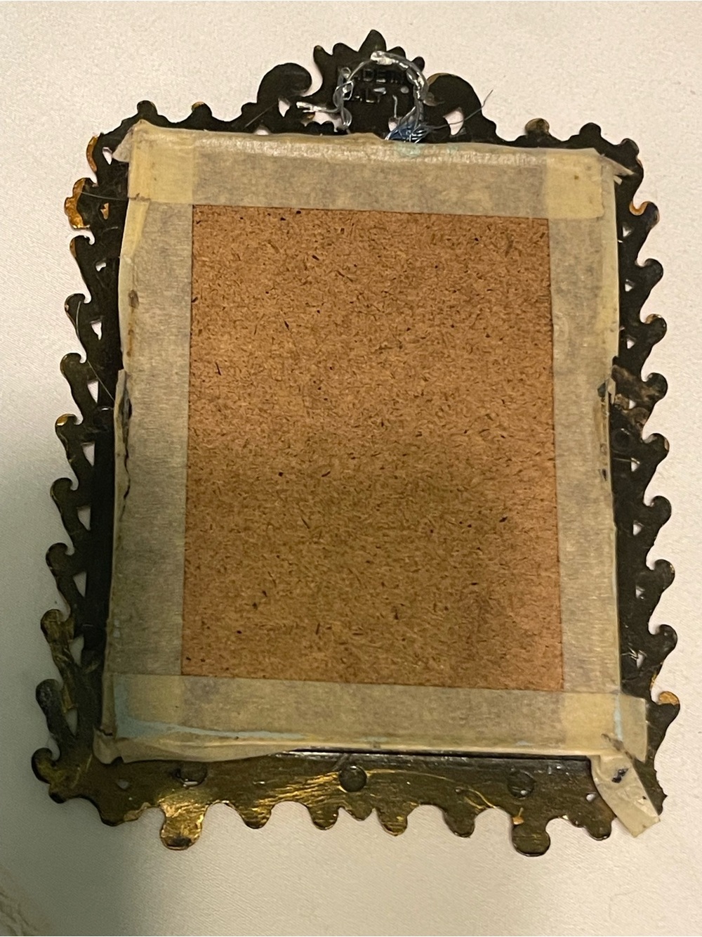 Vintage Italian Ornate Mirror - Picture 3 of 4